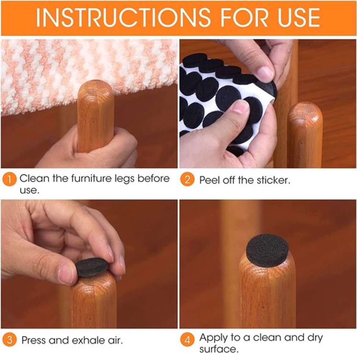 Rubberen Voetjes 30 Stuks - Antislip Beschermers - Zelfklevend - Voor Meubels - Bescherming Tegen Krassen - Meubelbeschermers