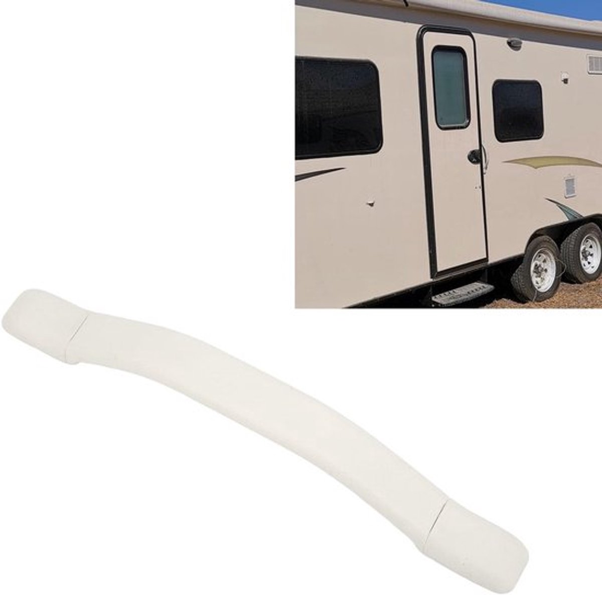 11 inch Deurassist Handvat - 2 stuks - Antislip Grab Bar voor Boot, Auto, RV - Polypropyleen - Toegangsveiligheid - Marine Reserveonderdelen