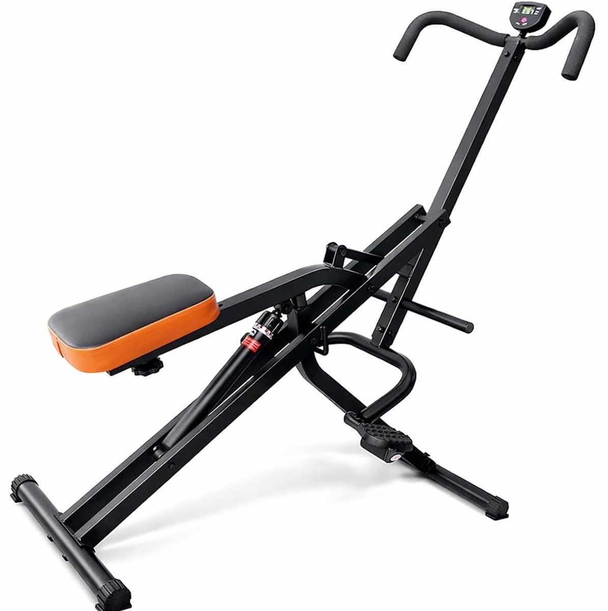 SnelShoppen - FFitness Total Pump Power Body Crunch Xtreme met Hydraulische Zuiger, Computerdisplay, Verstelbaar, Voor Thuisgebruik, Krachttraining, F