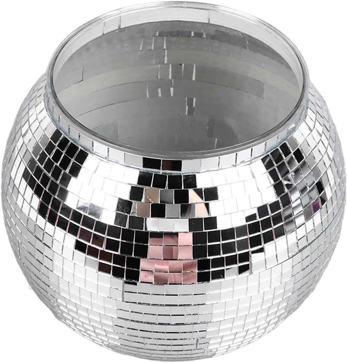 Grote capaciteit ijsemmer met disco bal voor champagne, wijn en cocktails - Perfect voor feesten en evenementen