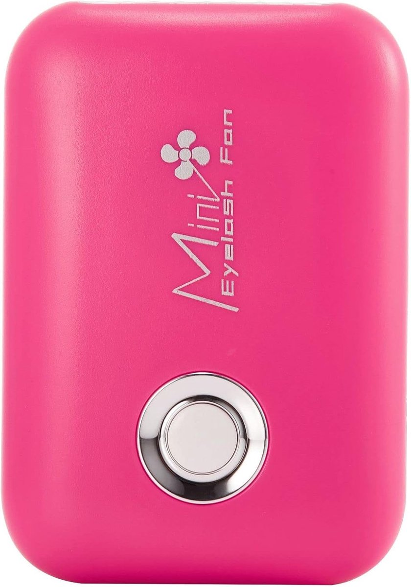 Mini Wimperventilator - Draagbare - Persoonlijke - Oplaadbare Elektrische Bladloze USB-ventilator met 3 Windsnelheden en T-beugel voor Nageldroging - Warme Dagen - Rood