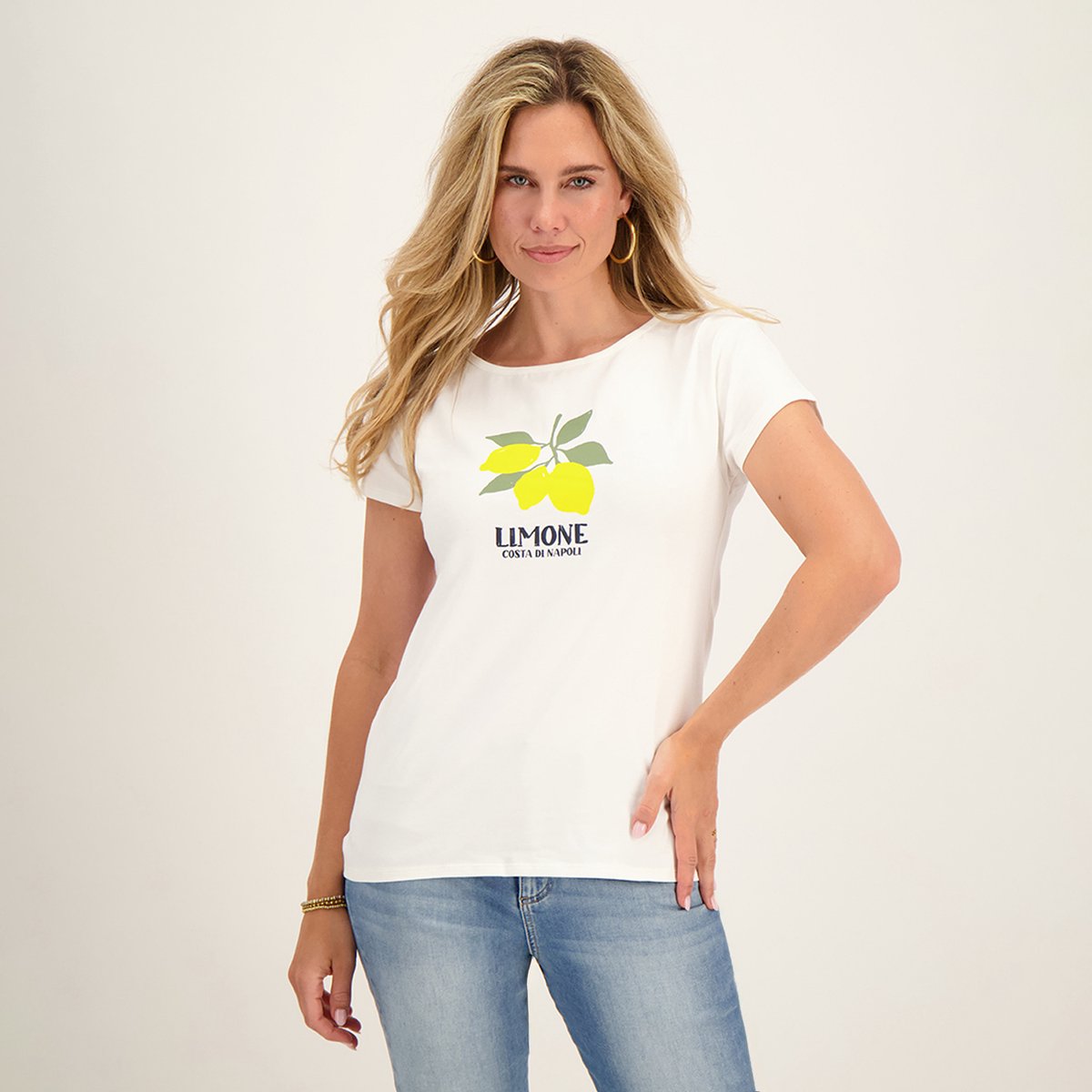 Je m'appelle Dames T-shirt - Wit - Maat S