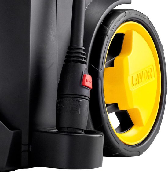 SnelShoppen - LAVOR Hogedrukreiniger LVR4 150 Digitaal met 150 bar druk, 450 liter per uur, 2100 watt motor, wasprogramma's voor tuin, garage en auto van Snelshoppen — afbeelding 4