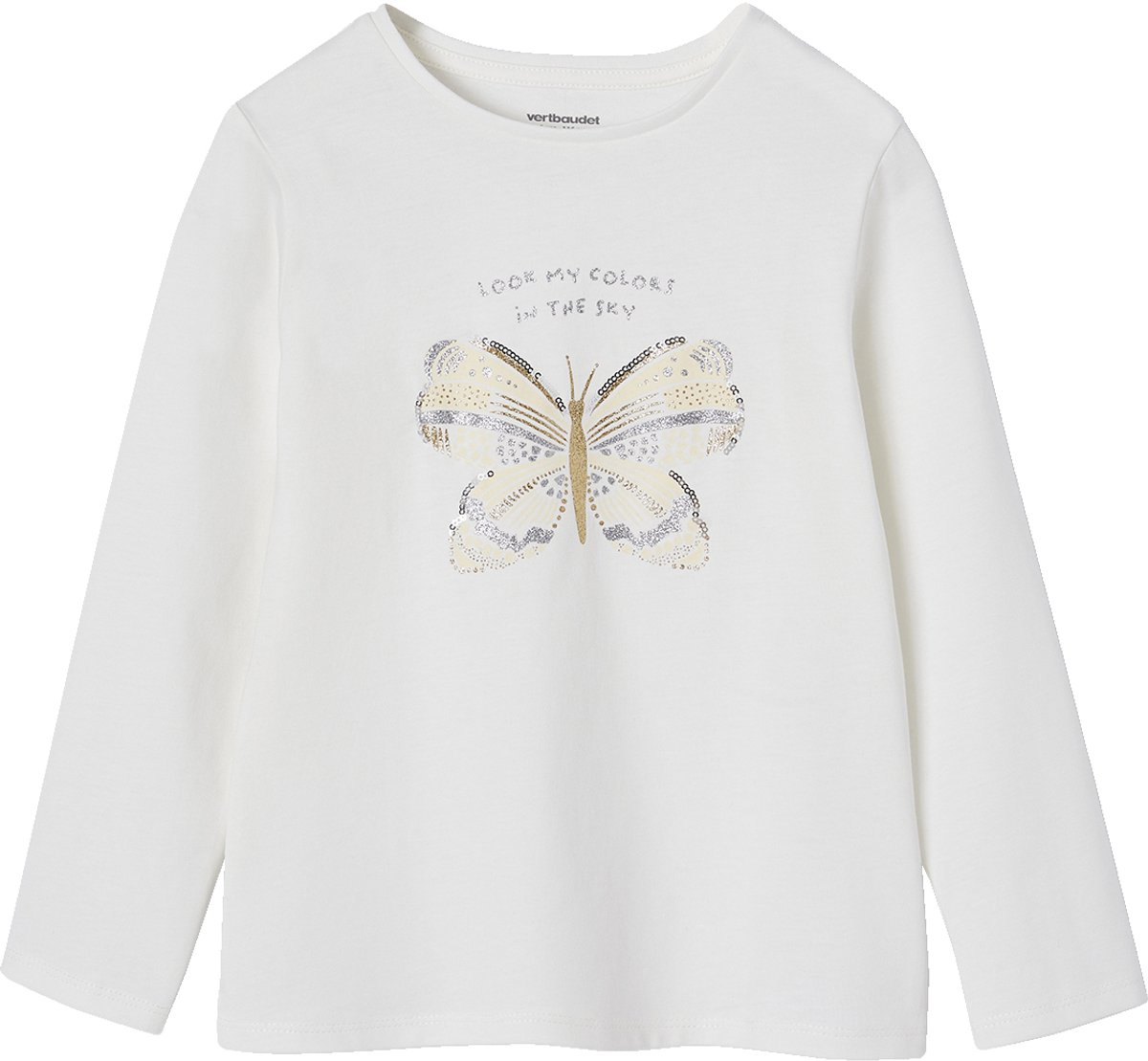 Vertbaudet Meisjesshirt met lovertjes