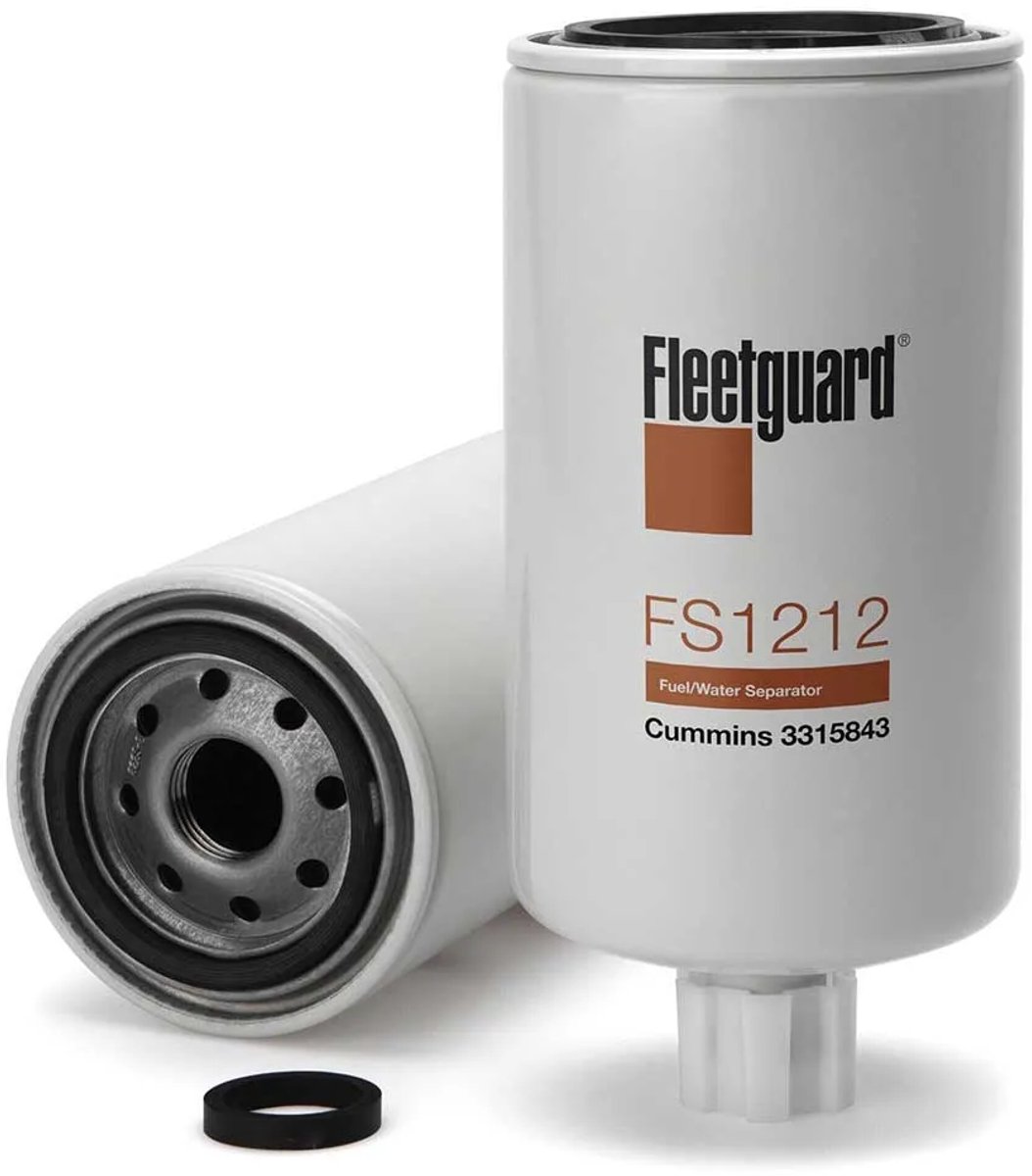 Fleetguard Cummins Fs1212 Brandstoffilter Zilver