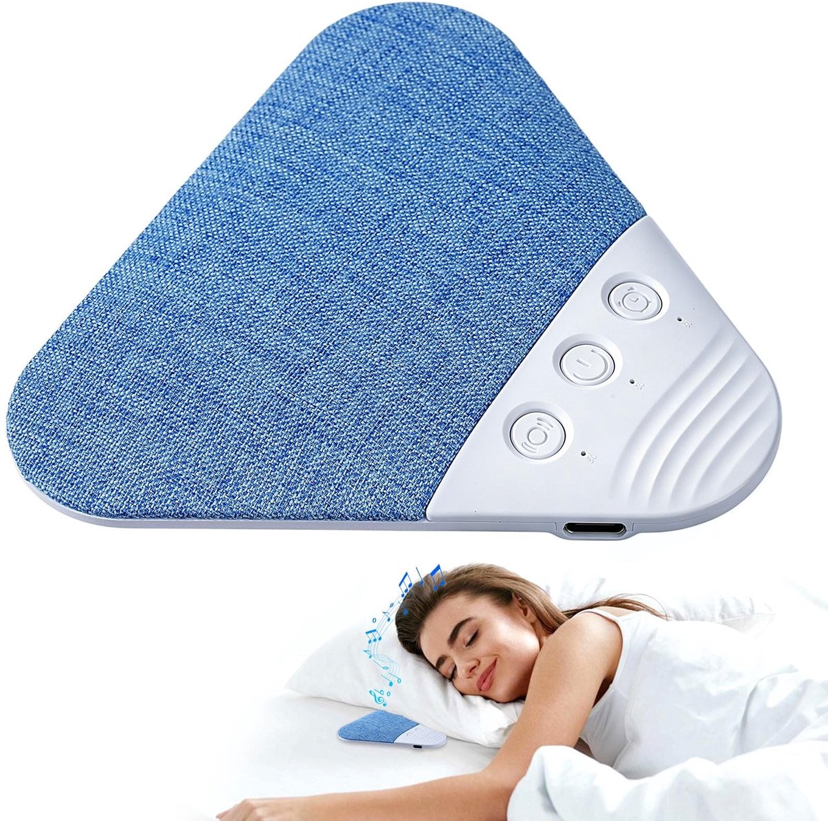 Solidchoice - Comfortabel Kussen met Bluetooth Geluidssysteem
