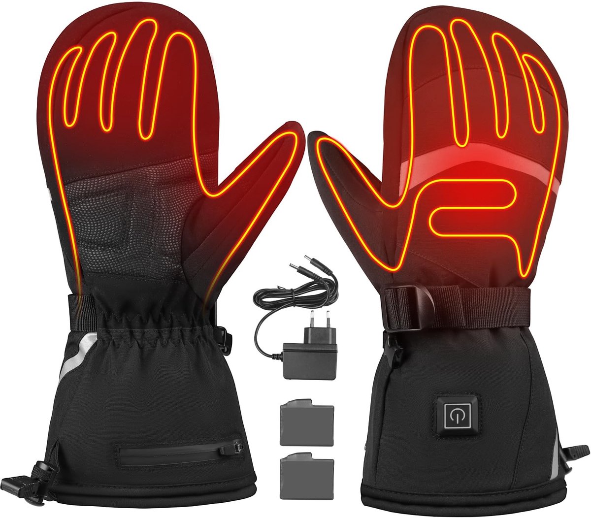 Solidchoice - Verwarmde Handschoenen met Aanraakscherm Functionaliteit