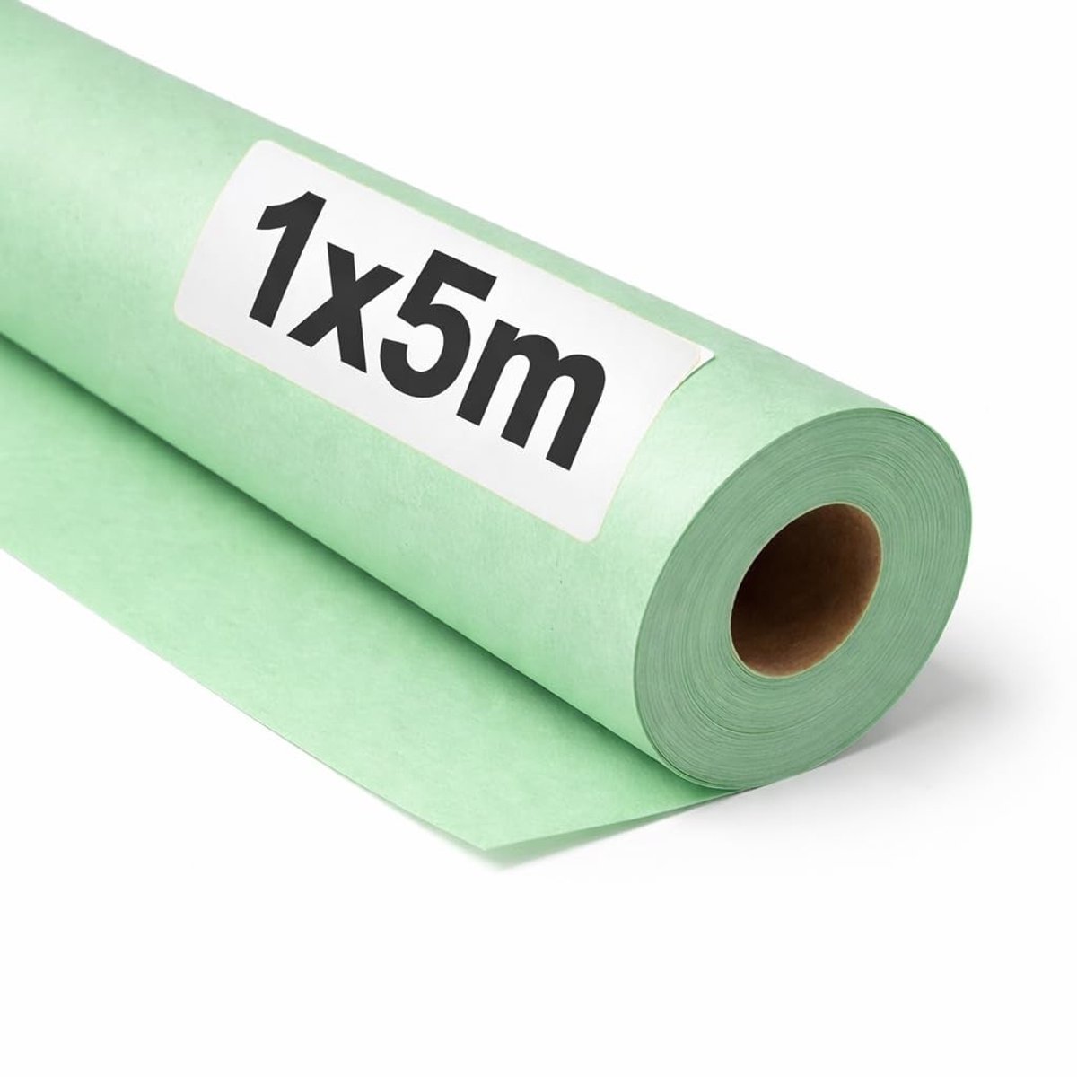 Solidchoice - Kraftpapier Pastelgroen 1 x 5 m - Set van 6 Rollen