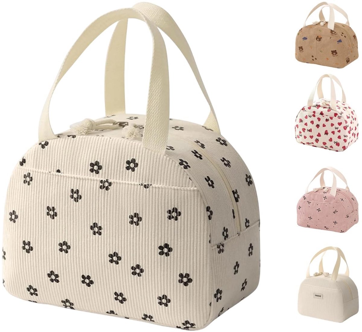 Solidchoice - Geïsoleerde Lunchtas met Pruimenbloesempatroon, 6,5 l