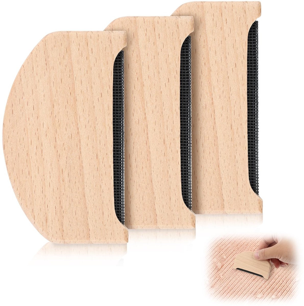 Solidchoice - 3 Stuks Lintverwijderaars voor Kleding