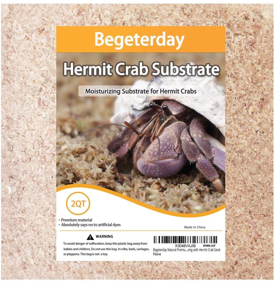 Solidchoice - Natuurlijke Veengewas voor Hermietkrabben, Ideaal voor Substraatmix