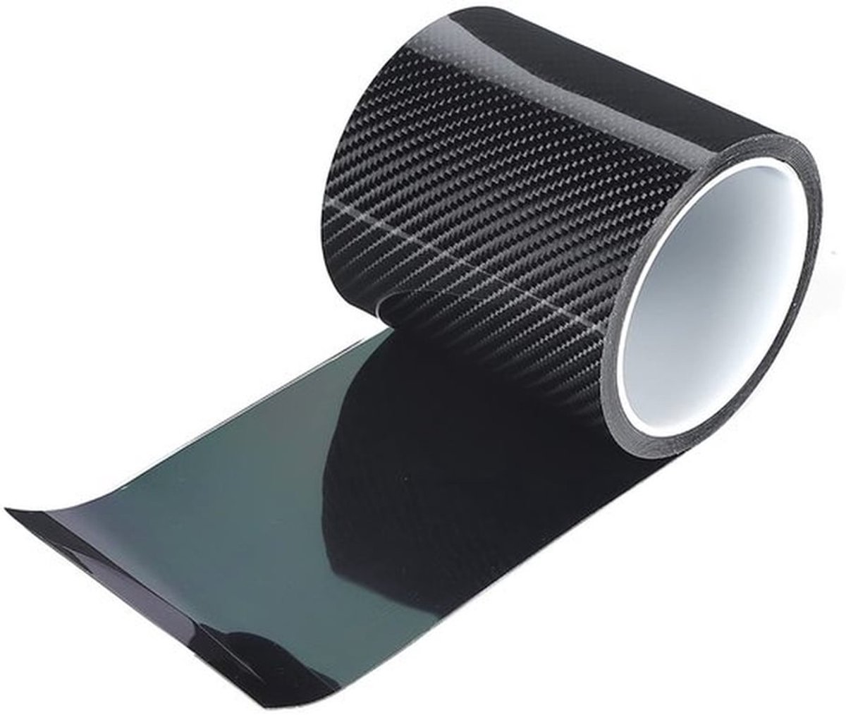 Koolstofvezel Beschermfolie - Flexibel/duurzaam - Anti-kras Sticker - Auto Deurrand Guard - 3 cm x 3 meter - Hoogwaardig materiaal