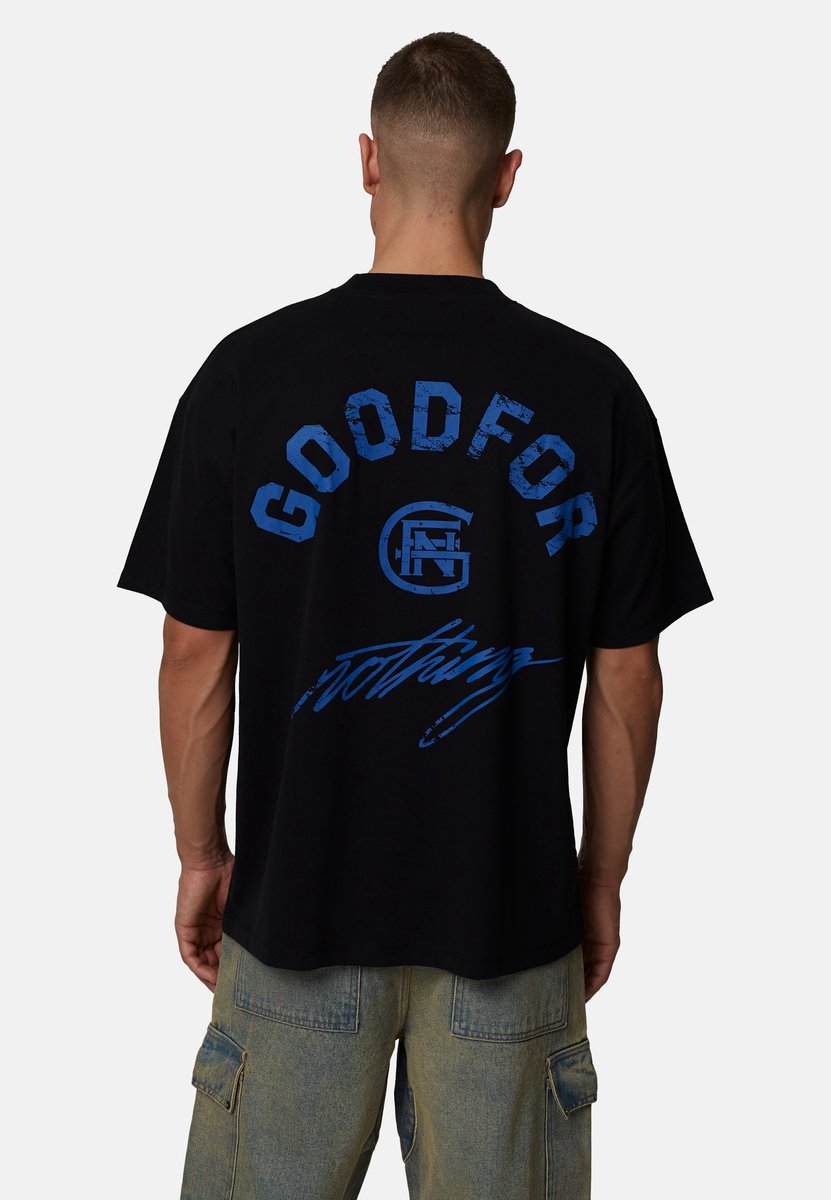 Good For Nothing - T-shirt - Katoen - Mannen - Maat L - zwart