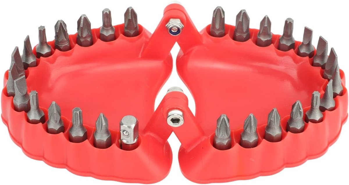 Denture Drill Houder en Organizer voor Tandheelkundige Gereedschappen met 28 Gaten voor Decoratie en Bevestiging