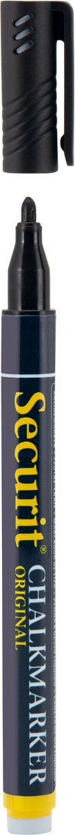 Securit® Original krijtstiftenset van twee stuks in zwart