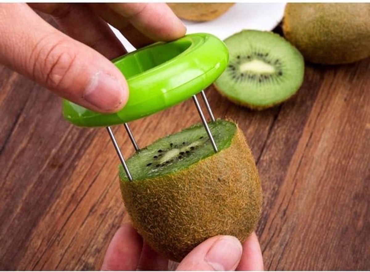 RVS groenteschiller en fruitontpitter met 2 silicone theezakjeshouders in slakkenvorm, handig voor in de keuken