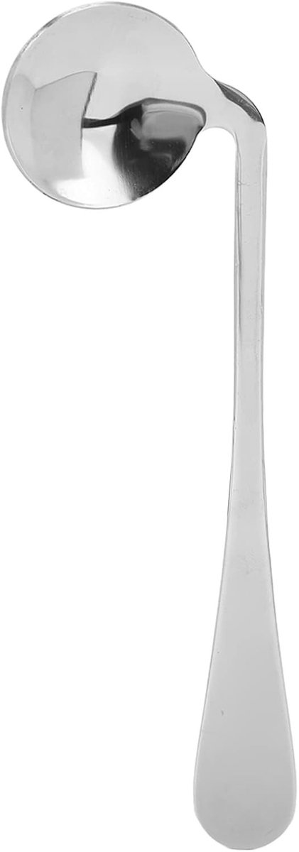 Ergonomische lepel voor ouderen, vermindert polsdruk en trilling, ideaal voor zelfvoeding en handvibratie, 19.7 x 6.8 x 1.5 cm