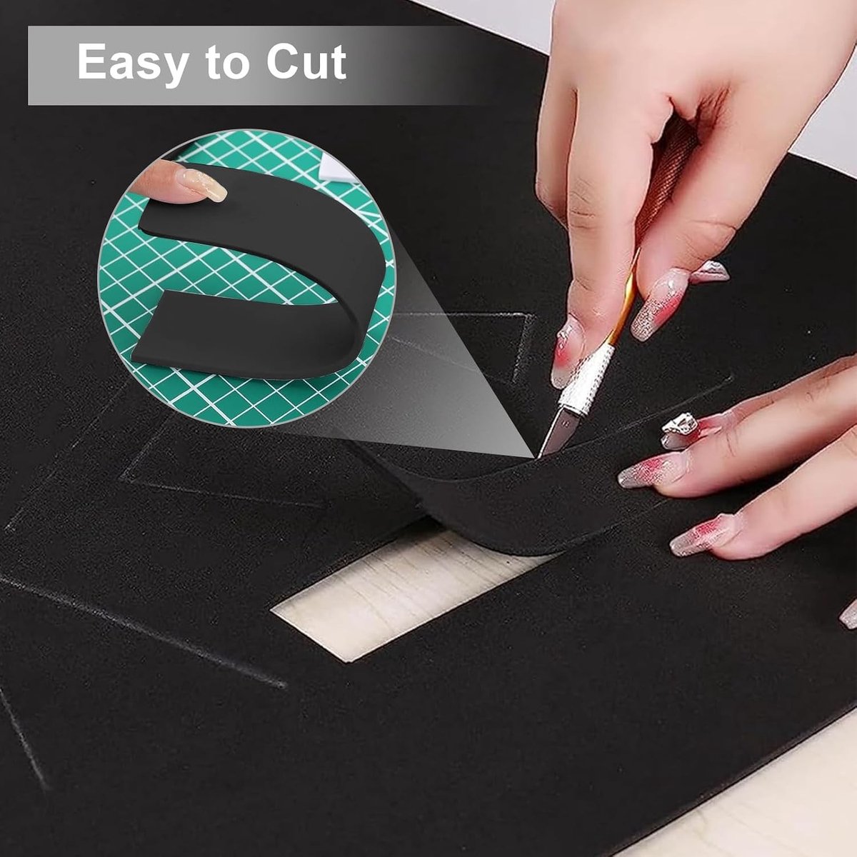 EVA Foam Plaat Wit 400mm x 2mm x 1.6m - Ideaal voor Cosplay, Knutselprojecten en DIY Creaties