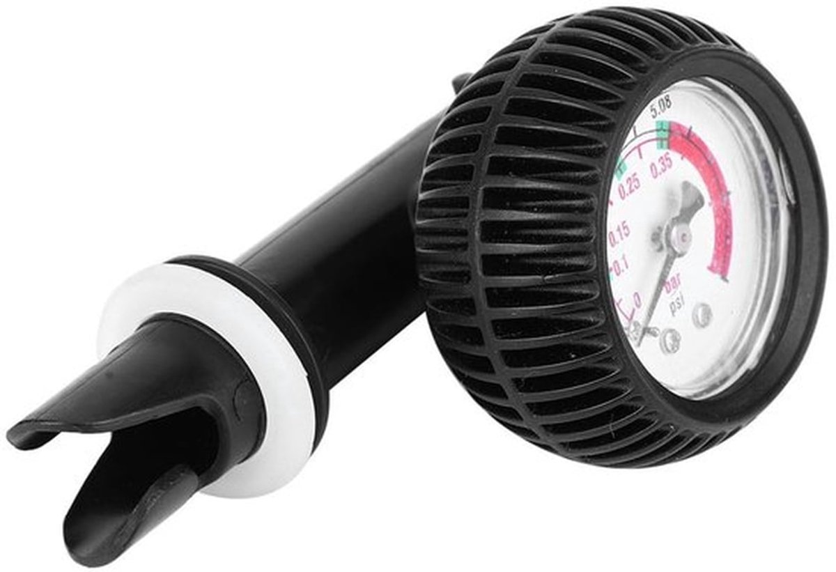 Luchtdrukmeter voor Opblaasbare Boot en Surfplank met Lange Slangadapters