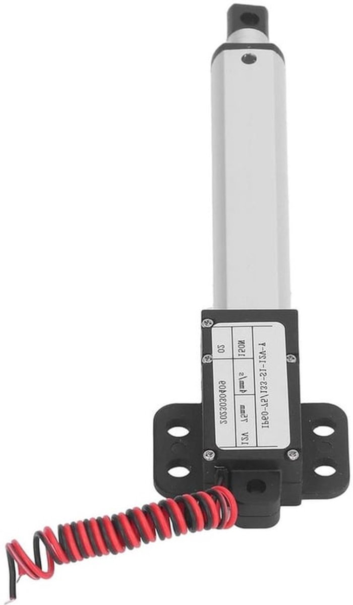 12V Micro-Elektrische Lineaire Actuator 75 Mm Slag voor Domotica en Robotica