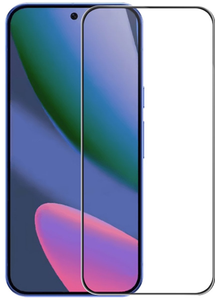 Coverup Screen Protector - Geschikt voor Google Pixel 11 Pro XL Screen Protector - Coverup Full-Cover Tempered Glass - Fingerprint Unlock - Zwart