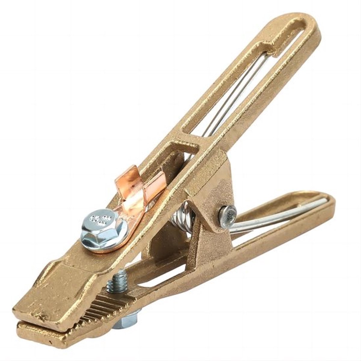 Lassen Aarde Klem - Messing A-type Klem - Hoge kwaliteit - 1 stuk - Betrouwbare lasverbinding - Geschikt voor lassen - 260A