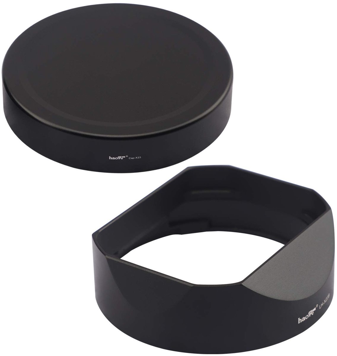 Solidchoice - Vierkante Metalen Lenskap voor Fujifilm XF 23mm F1.4 R en 56mm F1.2 R Lenzen