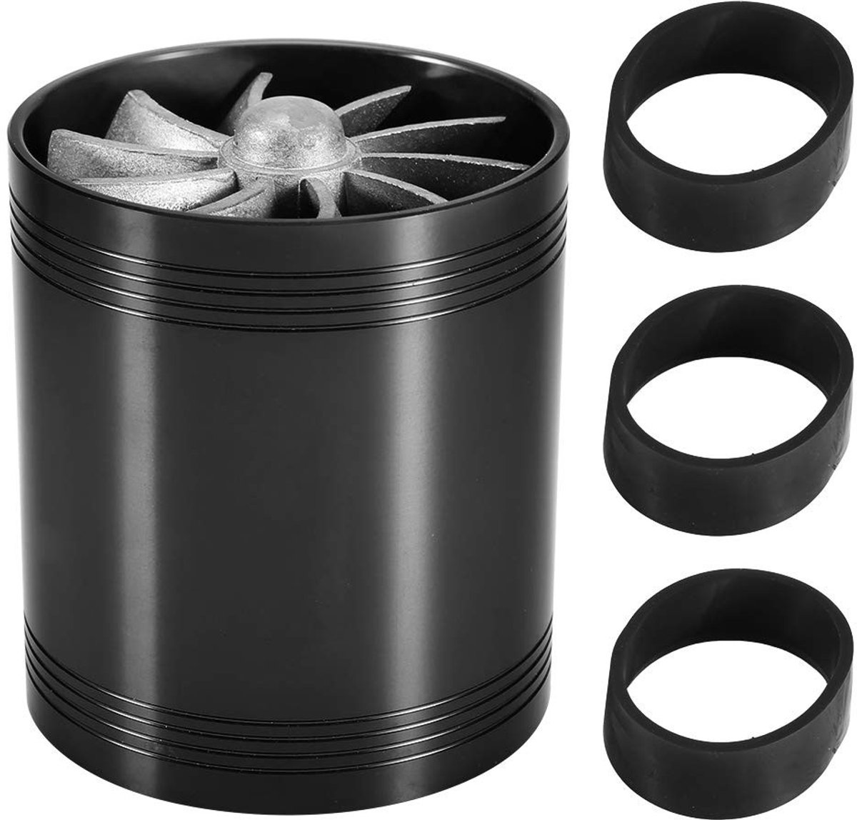 Solidchoice - Turbonator Dual Ventilator voor Auto Luchtinlaat