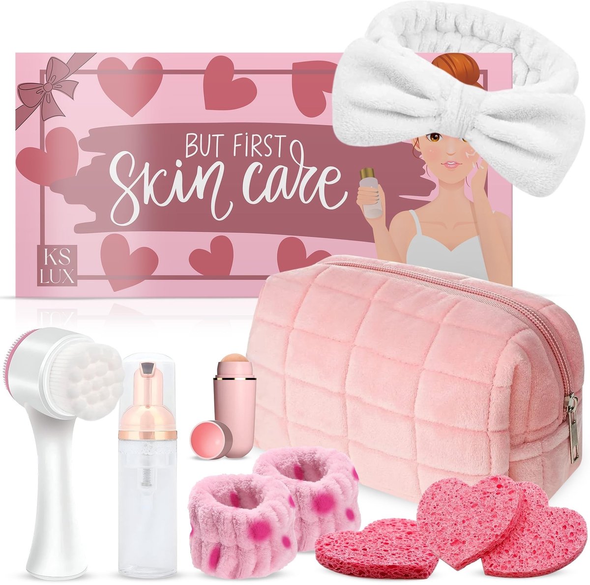 Solidchoice - Complete Huidverzorgingsset voor Vrouwen met Toilettas en Accessoires