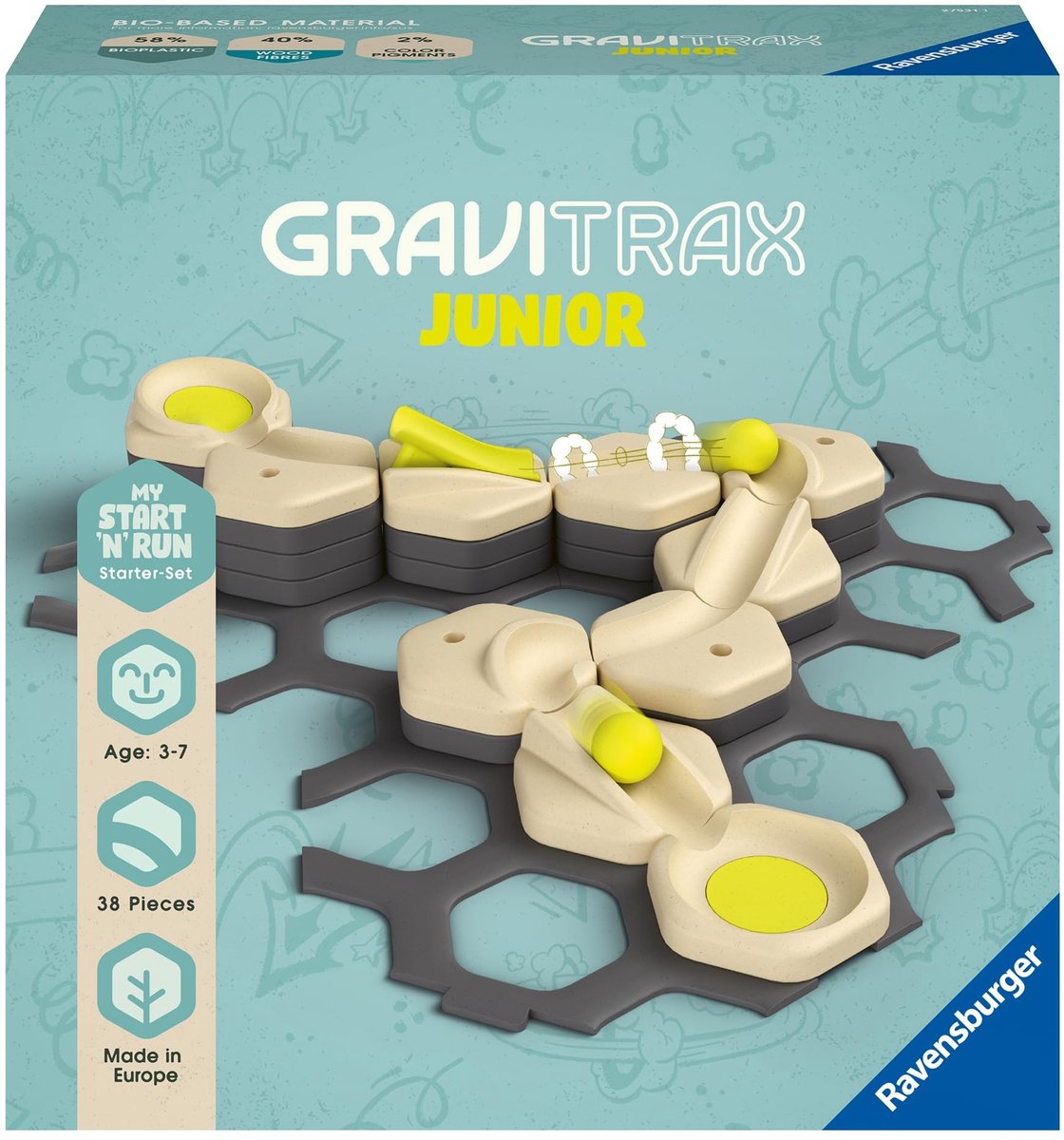 Solidchoice - GraviTrax Junior Starterset voor Kinderen van 3-7 Jaar