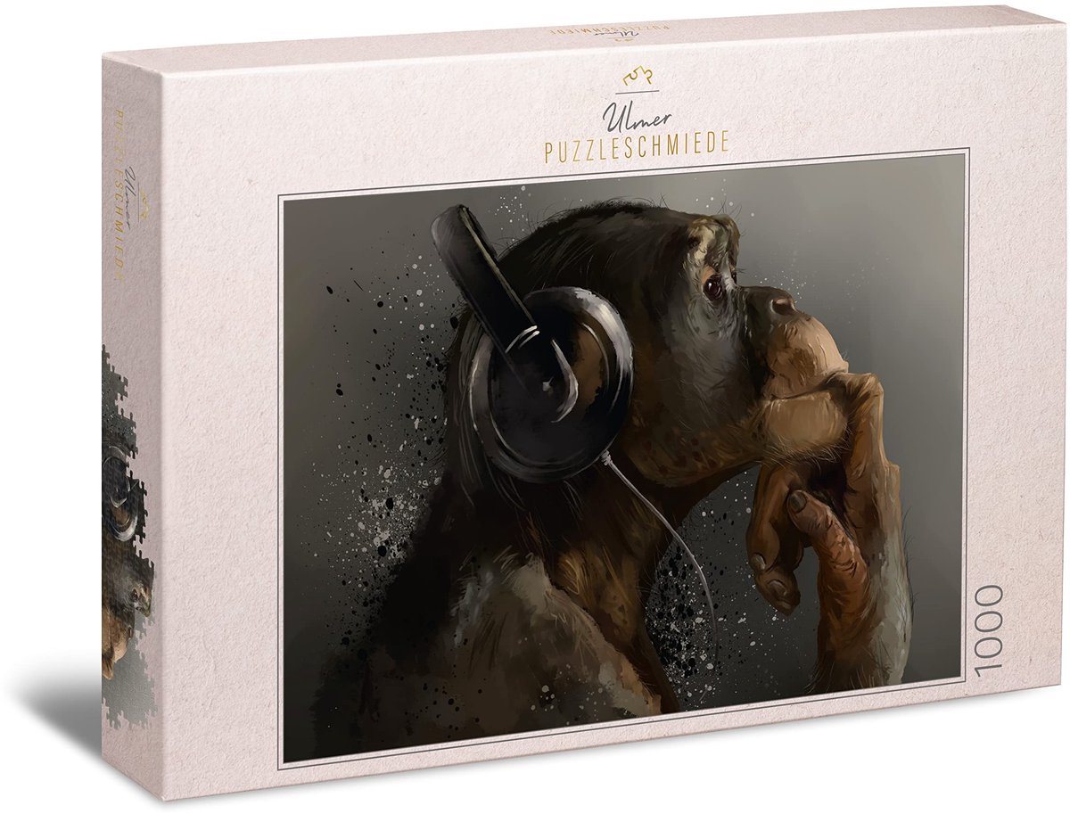 Solidchoice - Puzzel 'Sound of Evolution' met 1000 Stukken voor Volwassenen
