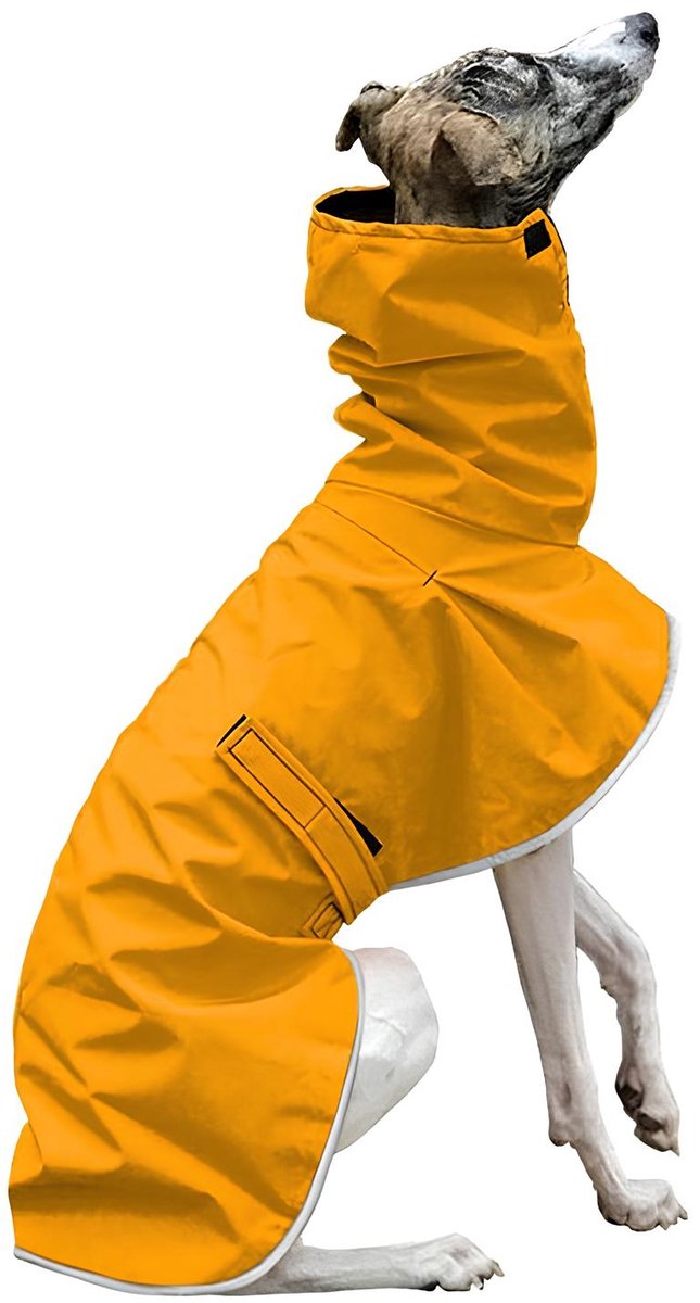 Regenjas Rain voor hond - Oranje, S