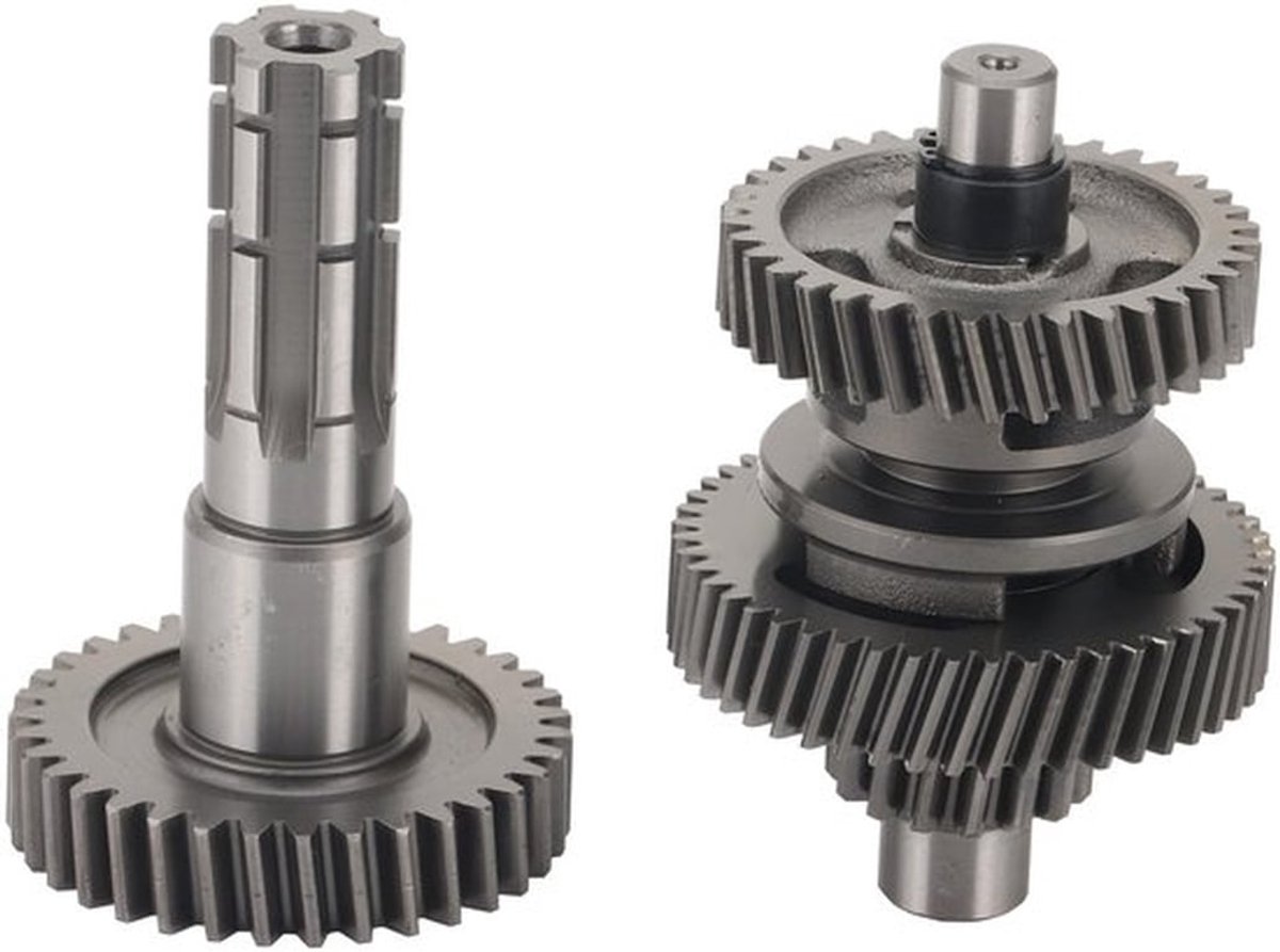 Rebuild Kit 15T Tandwielas - Vervanging voor 200cc Motor ATV - Schacht diameter 15mm - Eenvoudig te installeren - Vermindert wrijving - Beschermt transmissiecomponenten - Versnellingsas