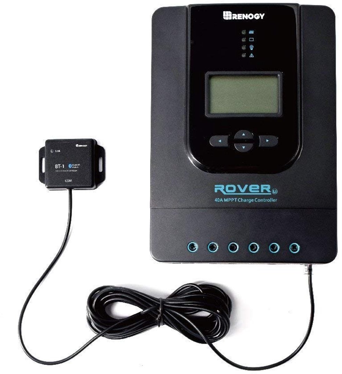 Solidchoice - MPPT 40A Zonnepaneel Laadregelaar met Bluetooth