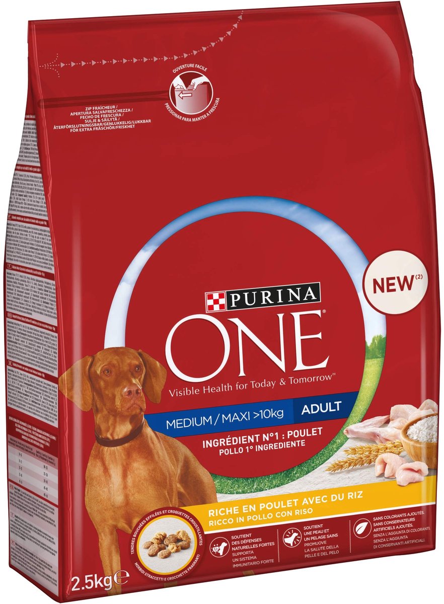Solidchoice - Droogvoer voor Volwassen Honden met Kip en Rijst 4 x 2.5 kg