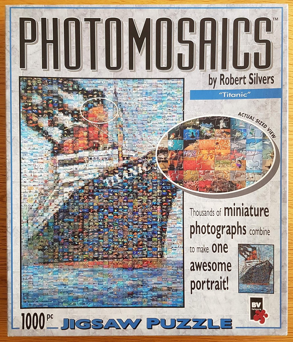 Solidchoice - Photomosaics Titanic Puzzel (1000 Stukken)
