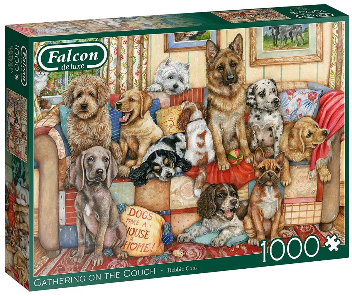 Solidchoice - Gathering on the Couch 1000 Stukjes Puzzel voor Volwassenen
