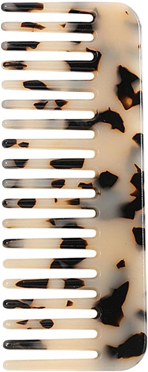 Haarkam - Ontwarrende kam - Dagelijkse haarverzorging - Antistatisch ontwerp - 11.7 x 4.5 cm - Gemarmerd