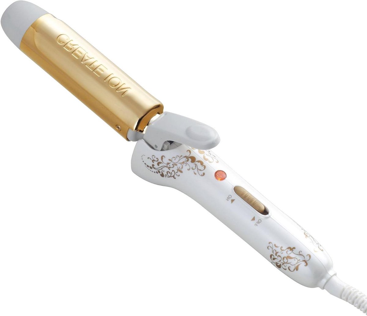 Draagbare Krultang - Haarstyler - Mooi Haar Creëren - Draadloos Gebruik - 27.94 cm - Zwart