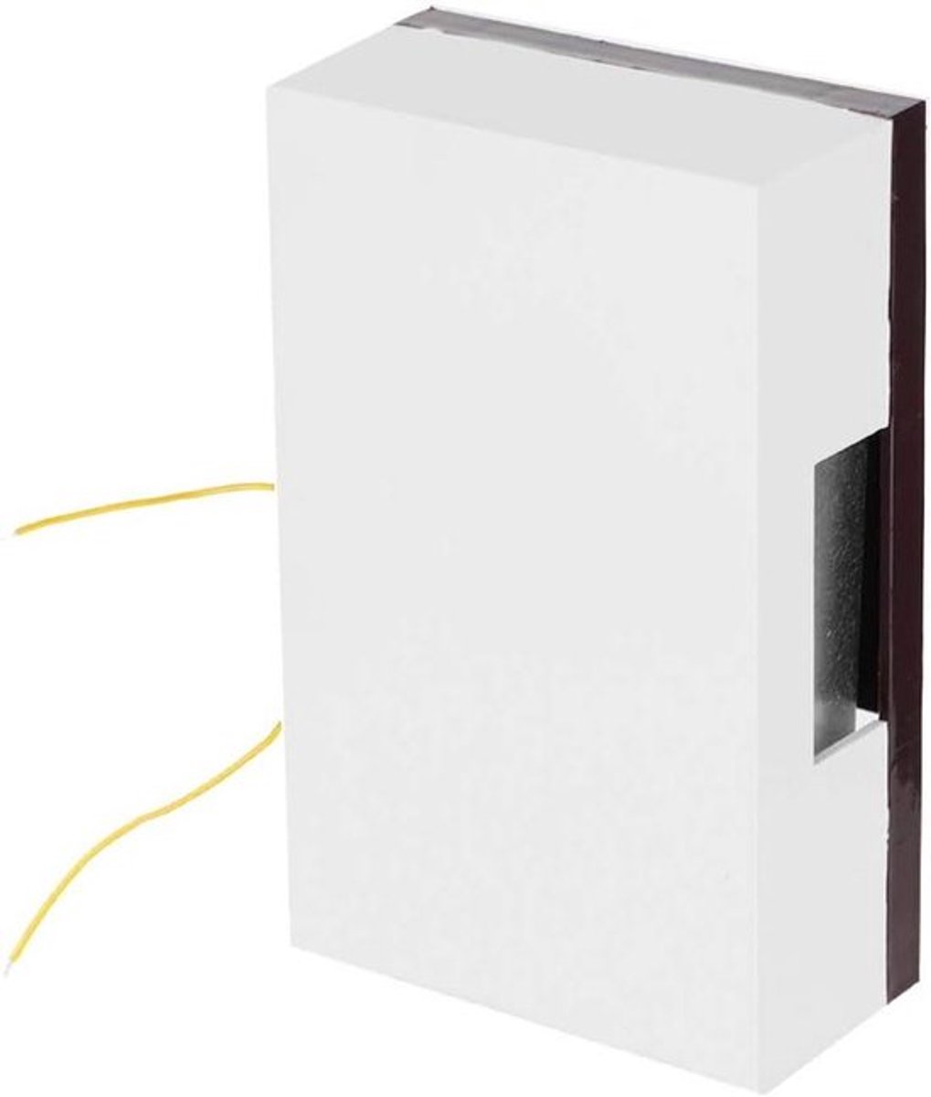 Bedrade deurbel met handmatige belmechanisme voor huis, hotel en school - luid en duidelijk geluid - eenvoudige installatie.