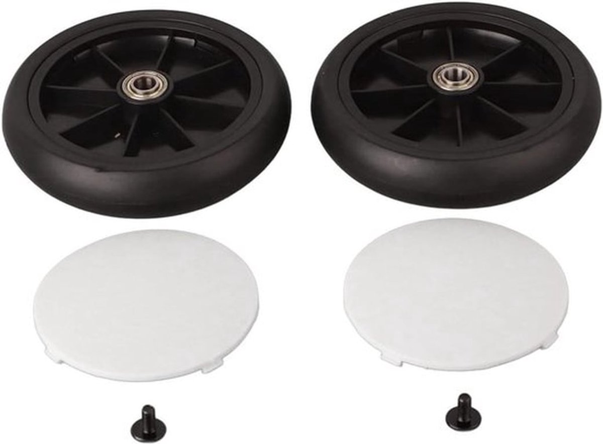 Duurzame Rubber Achterwielen voor Kinderwagens, Vervangingsonderdelen en Accessoires voor Prams