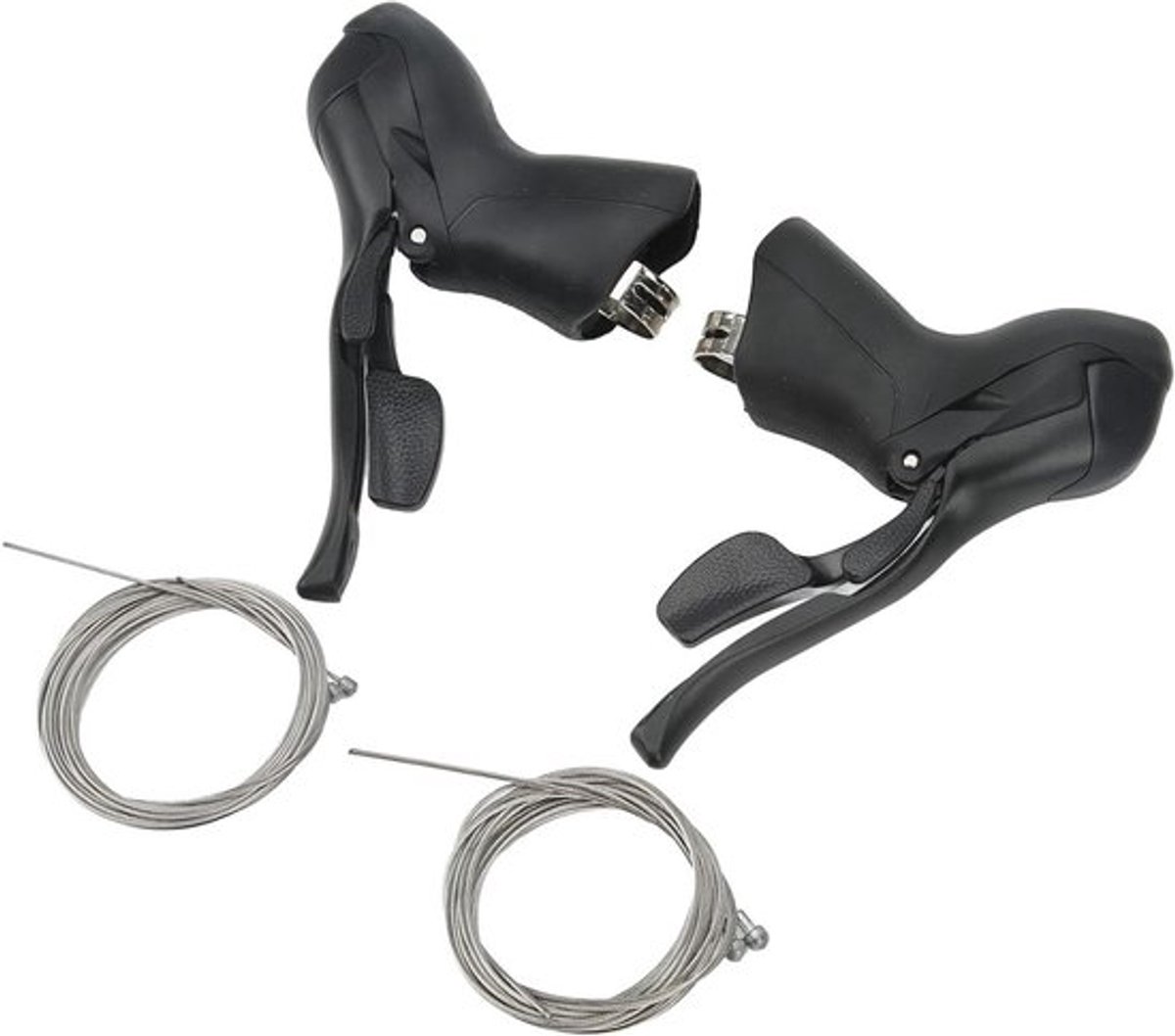 3 x 7 Versnellingen Controller Remhendels voor Racefiets - Dubbele Remhendels, Versnellingshendel Set Links Rechts, Ergonomisch Design