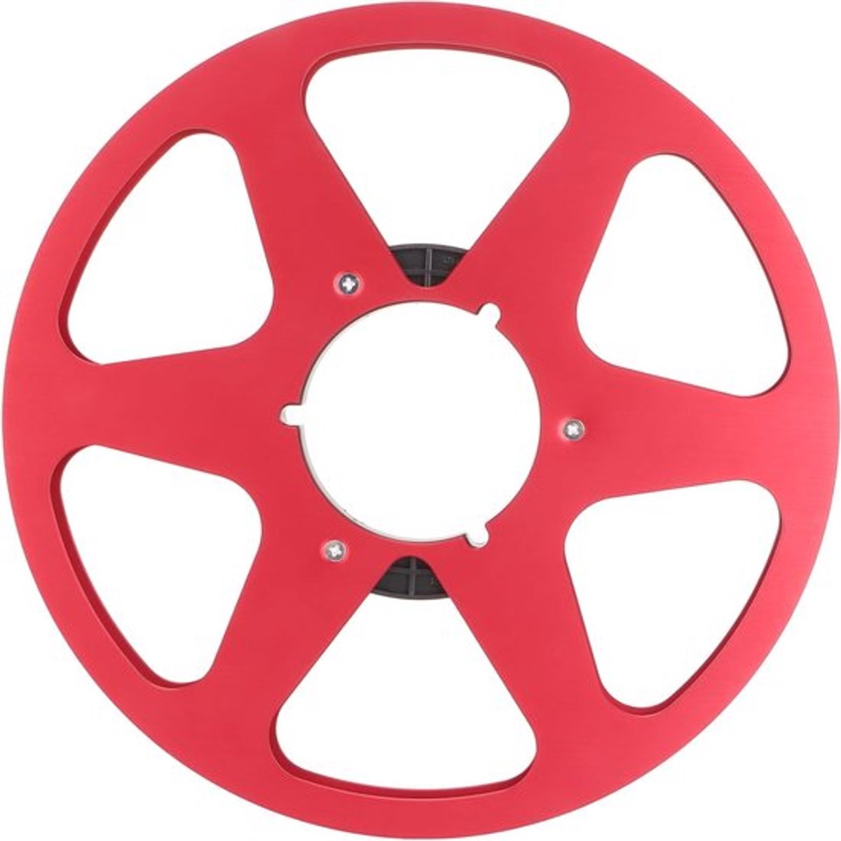Lege 1/4 inch tape reel van aluminiumlegering met 6 gaten, vervangingsonderdeel voor bandrecorders en Studer, ideaal voor audio-opnames en muziekproductie