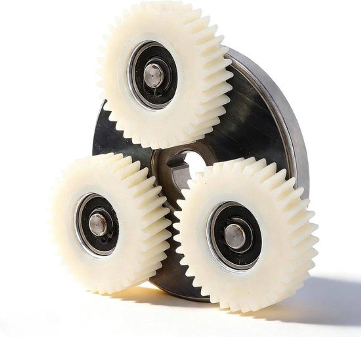 Koppeling-set voor elektrische motoren, 3-delige set met 36T nylon tandwielen en 88 mm koppeling, geschikt voor 500 tot 750 W motoren met metalen tandwielen