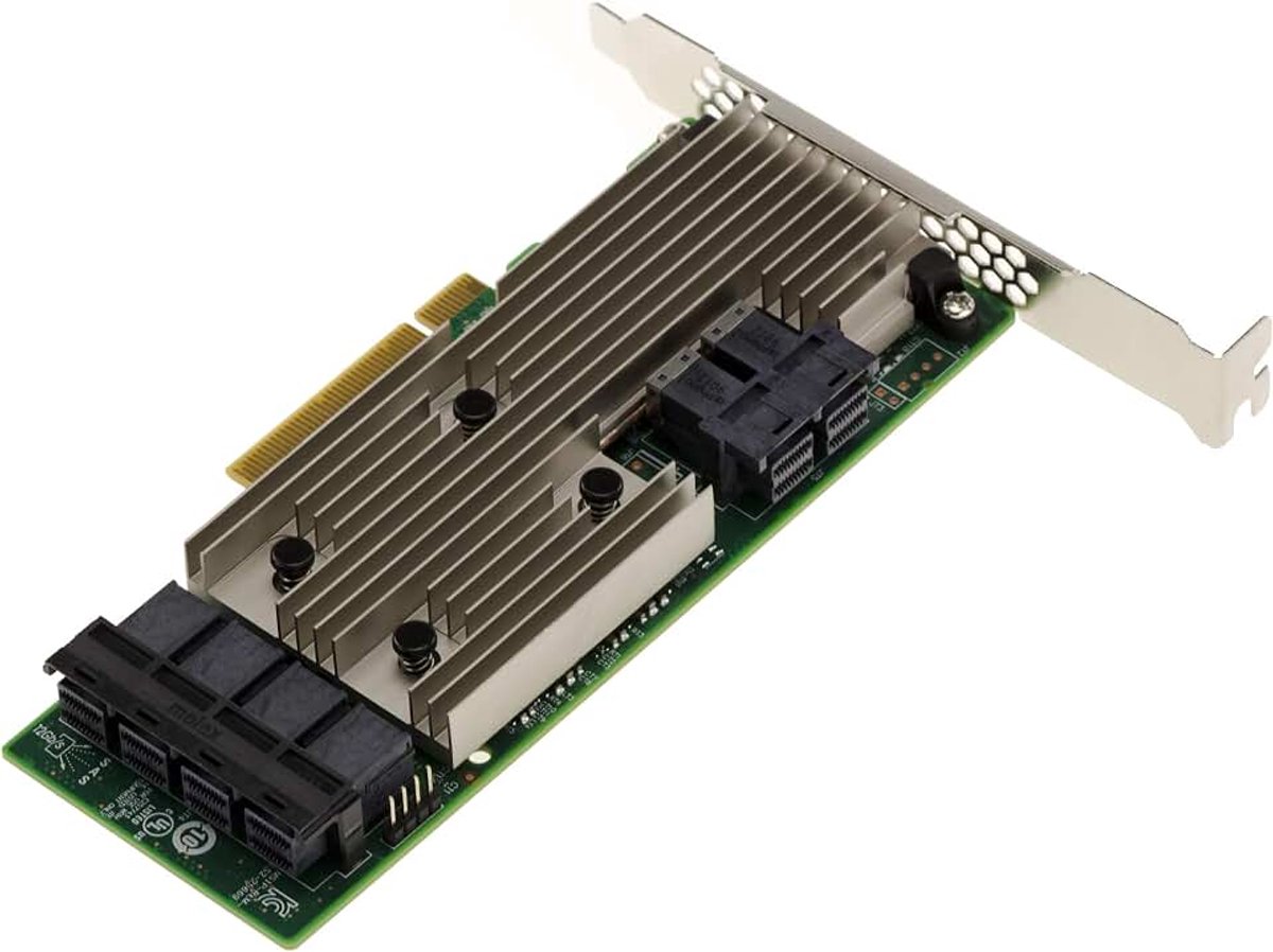 PCIe 3.0 SAS 12 GB 24-poorts interne besturingskaart. OEM-model 9305-24i | 24-poorts OEM LSI 9305 24i SAS controller