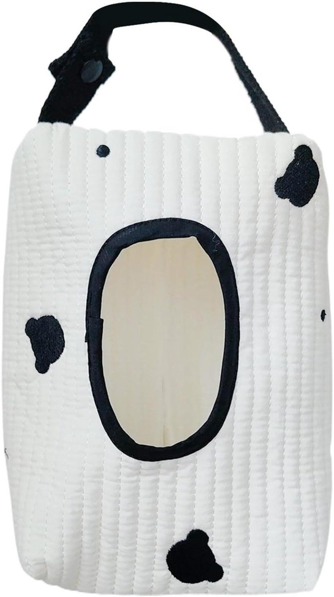Reisetui Vochtig Doekjes - Dispenser Opbergtas - Baby Verzorging Buiten - Herbruikbaar Polyester - 20 x 12 x 8 cm