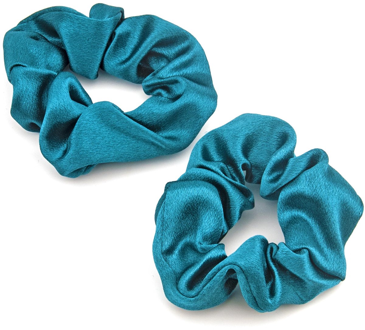Scrunchies, premium satijnen scrunchie paardenstaarthouder, elastische haarbanden voor vrouwen, alle haartypes