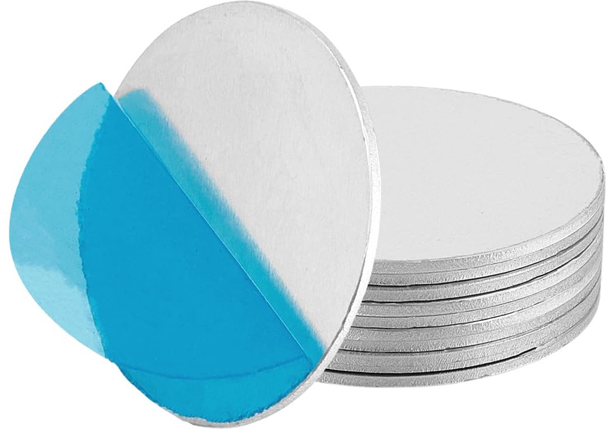 Aluminium schijf 1,5 mm dikke aluminium vellen 1060 schijven etiketten rond stempelen blanks snijden voor het stempelen van metaal, doe-het-zelf sieraden maken