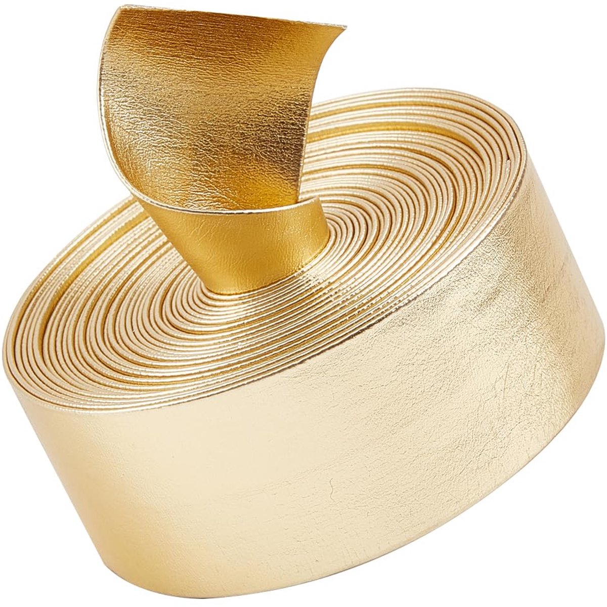 5 m x 30 mm gouden metalen leren band platte riemen glanzend PU-leer stripper kanten lint dubbelzijdig kunstlederen benodigdheden koord voor creatieve vrije tijd sieraden