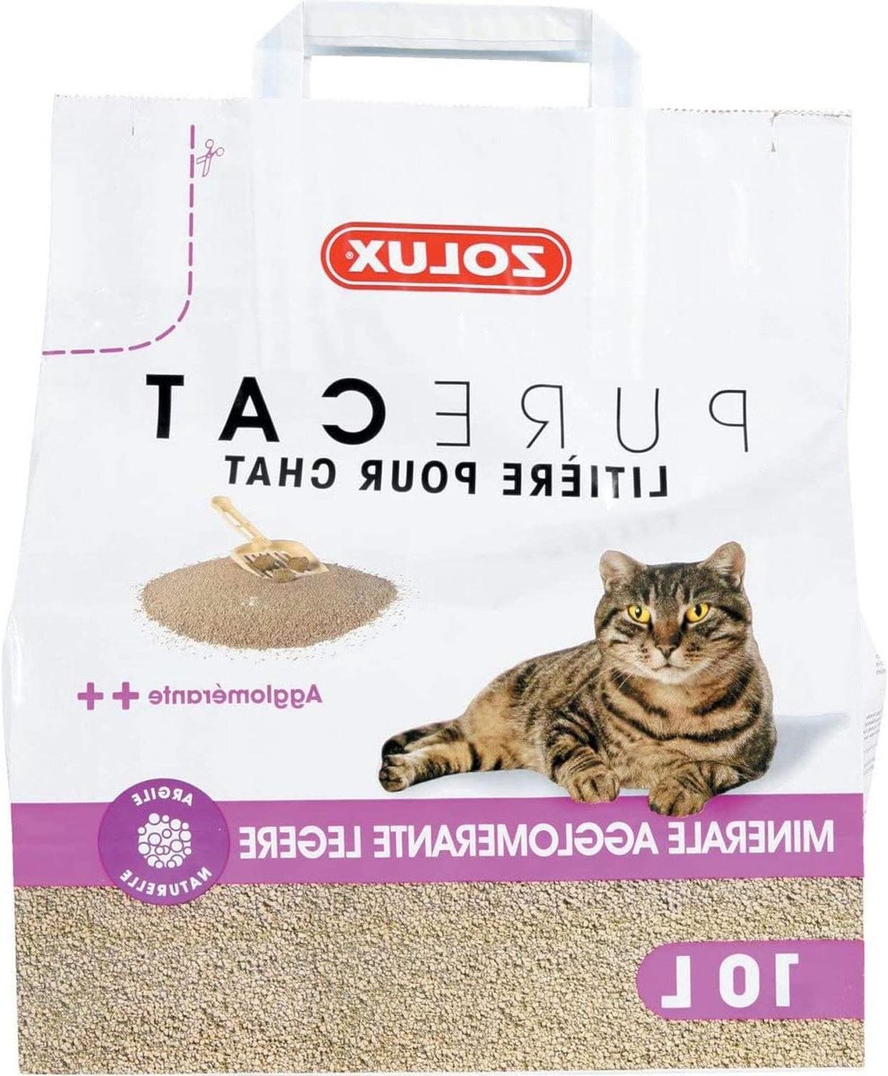 Kattenbakvulling Mineraal - Kattenzand Klontvormend - Hygiënisch Huisdier - Lichtgewicht Klontvormend - 10 Liter - Niet gespecificeerd